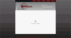 Desktop Screenshot of bsco-inc.com